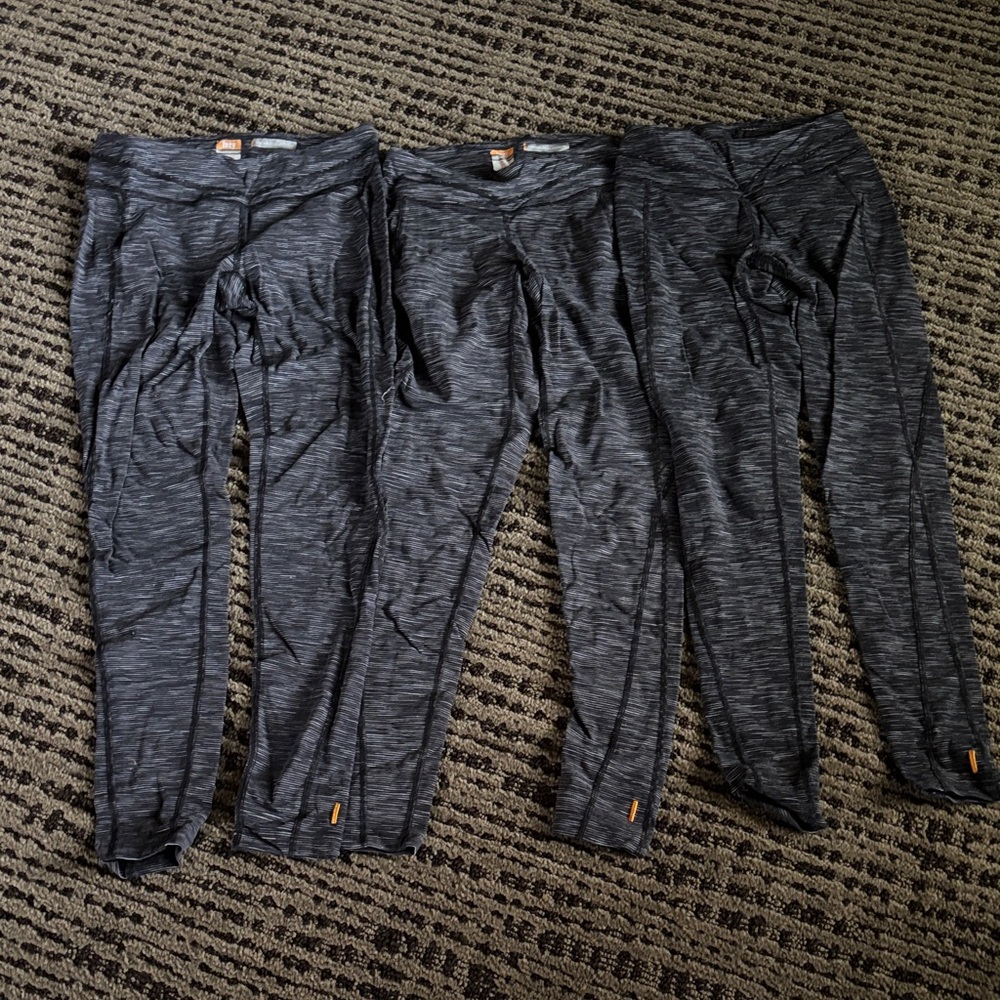 Lucy Charcoal Kids Leggings Trio